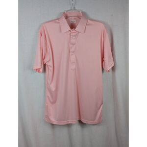 Collars & Co. Polo Shirt Short Sleeve Pink Men's Size Large